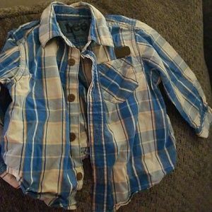 Button up boys shirt